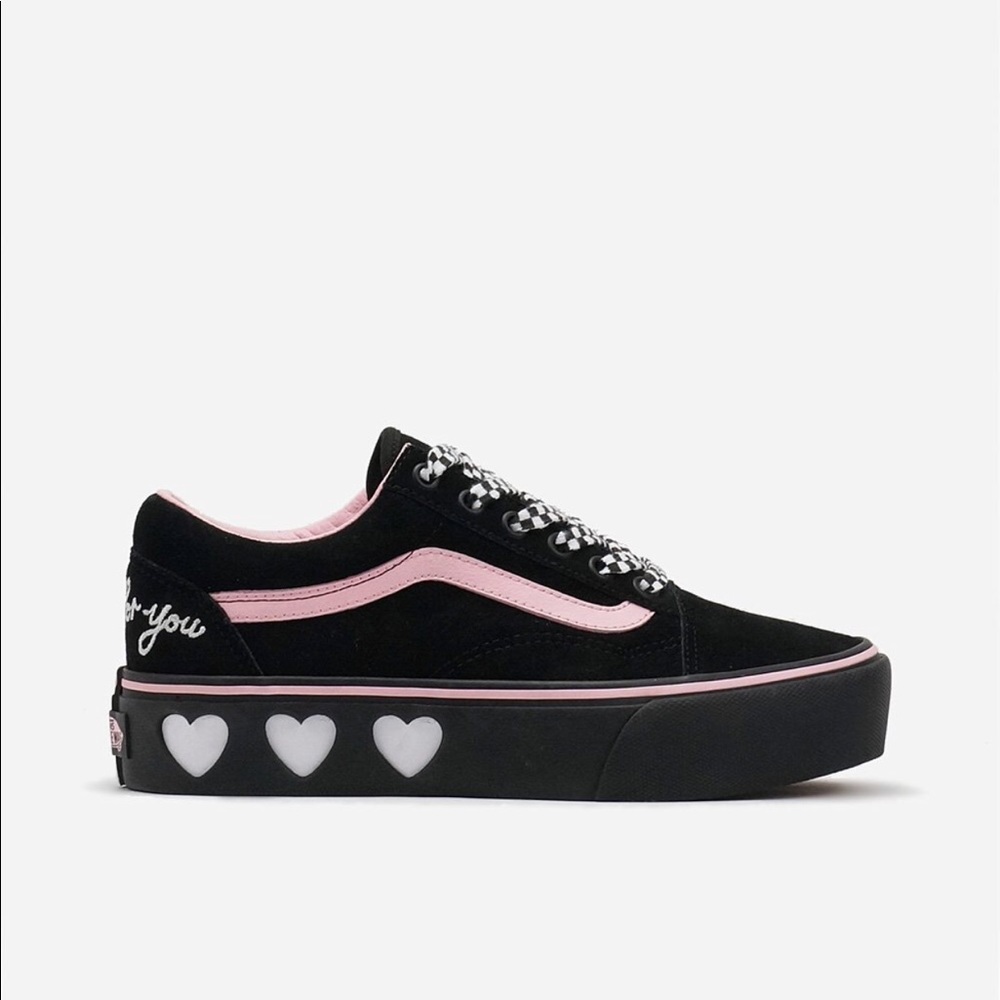 Lazy oaf old skool platform vans